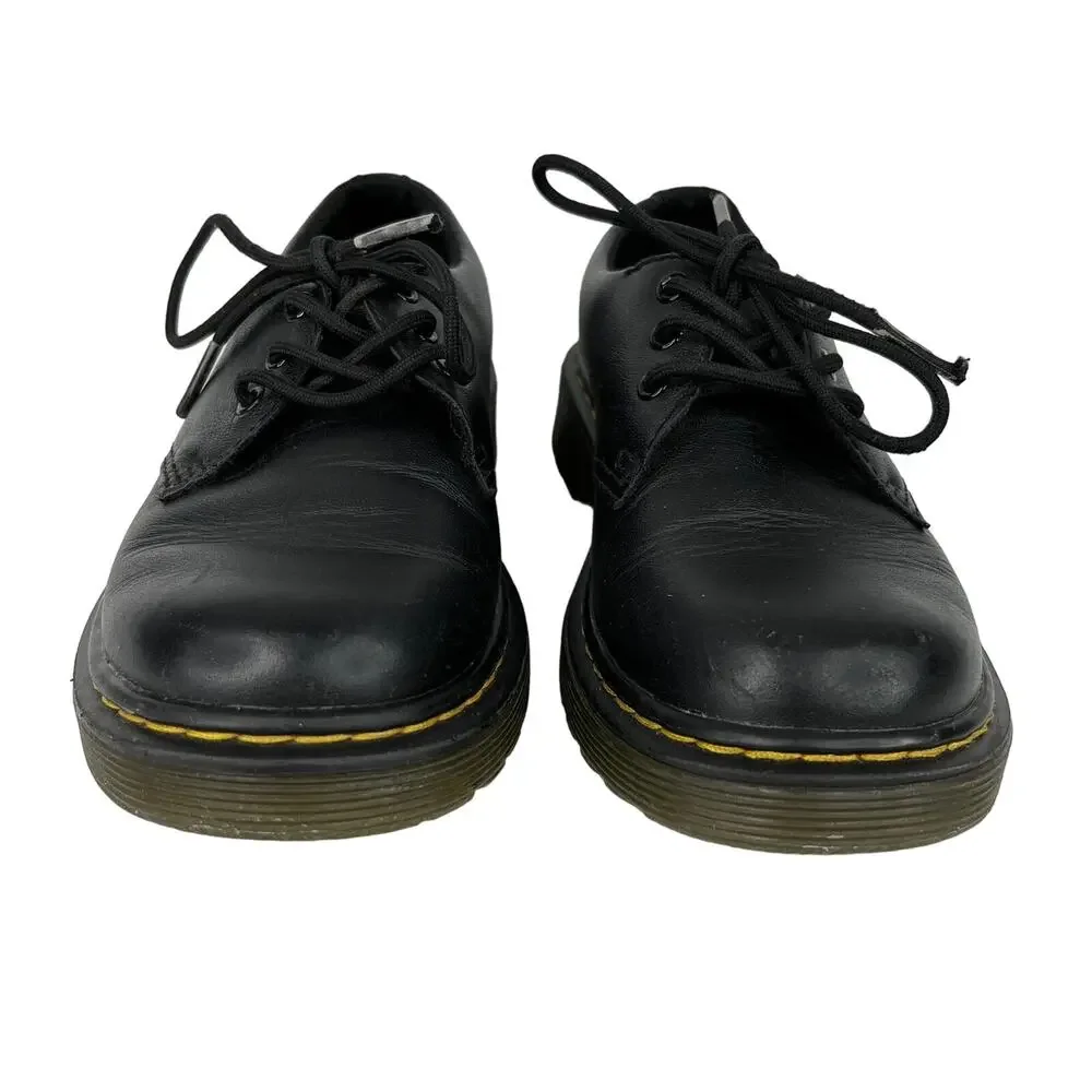 Dr. Martens Junior 1461 Softy T Leather Shoes 13 Black Leather Doc Martens